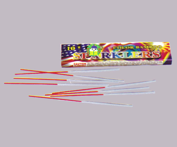 10Color Bamboo  Sparklers