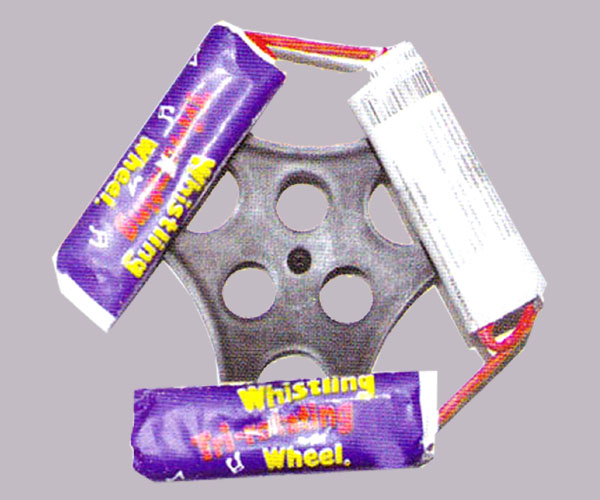 Tri-rotating Wheel  With  Whistling