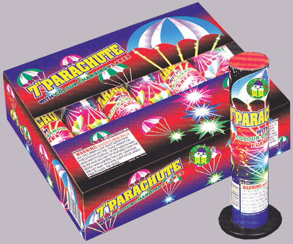 Boomer  Parachute W/7 Lanterns