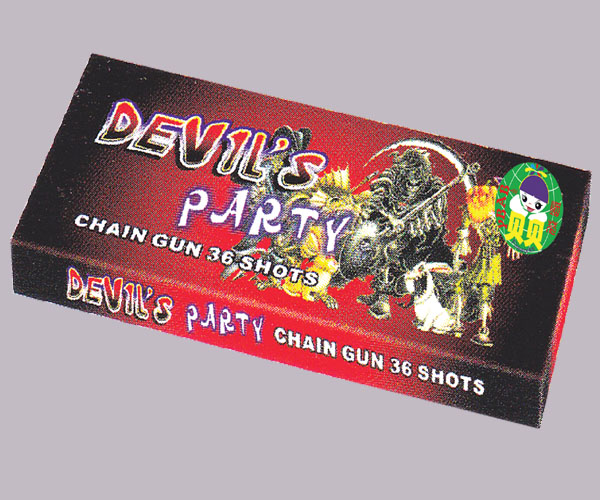 Devils party chain gun 36 shots