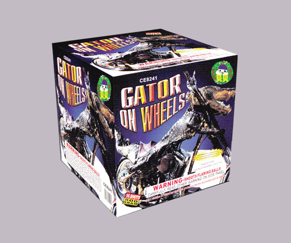 16shots Gator On Wheels/Pyro Power